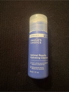 NEW Paula's Choice Resist Optimal Results Hydrating Cleanser Sealed 30ML/1OZ